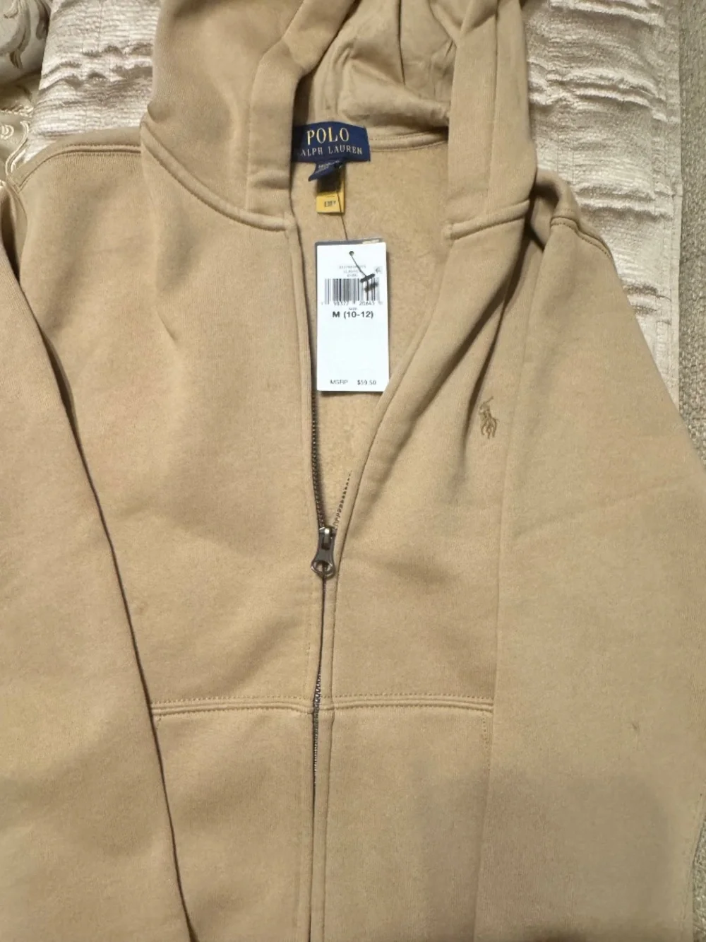 NWT Ralph Lauren Childrenswear Fleece Full-Zip Hoodie